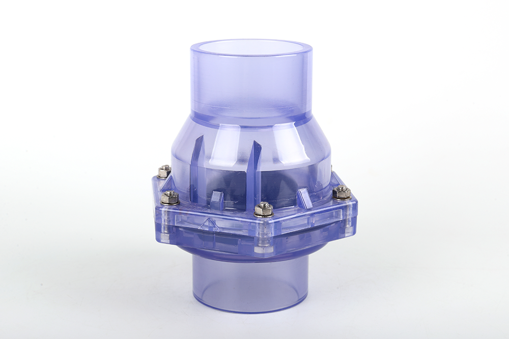 新沂透明翻板式止回阀